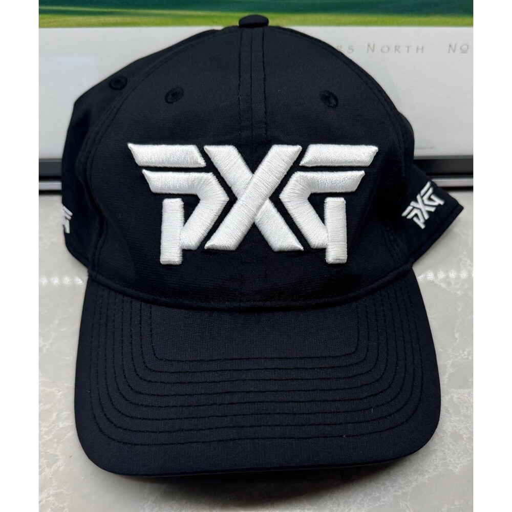 PXG Golf Logo - PXG Parsons Xtreme Golf Golf Hat - Men's Adjustable - Black